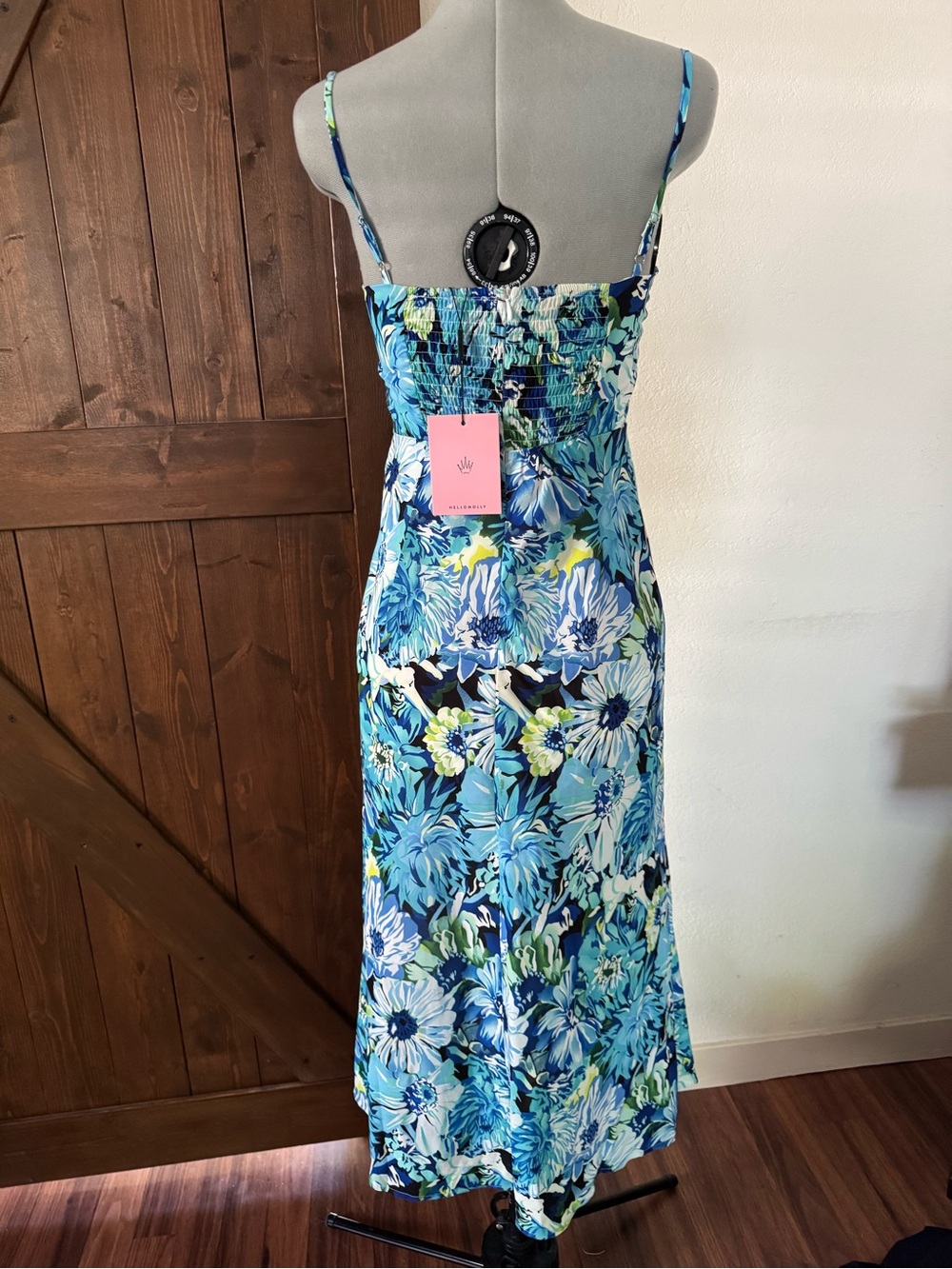 Hello Molly By The Garden Maxi Dress Blue - Picture 9 of 10